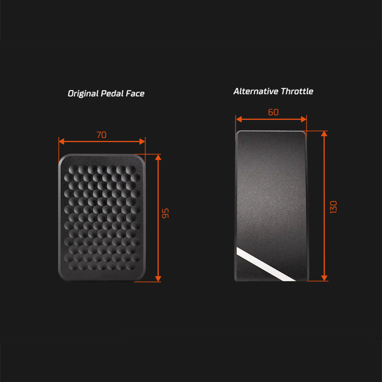 Pédale active Simucube ActivePedal Throttle Pedal Face Plate - The French Simracer