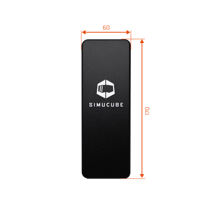 Simucube Throttle Pedal Face (Flat) - The French Simracer