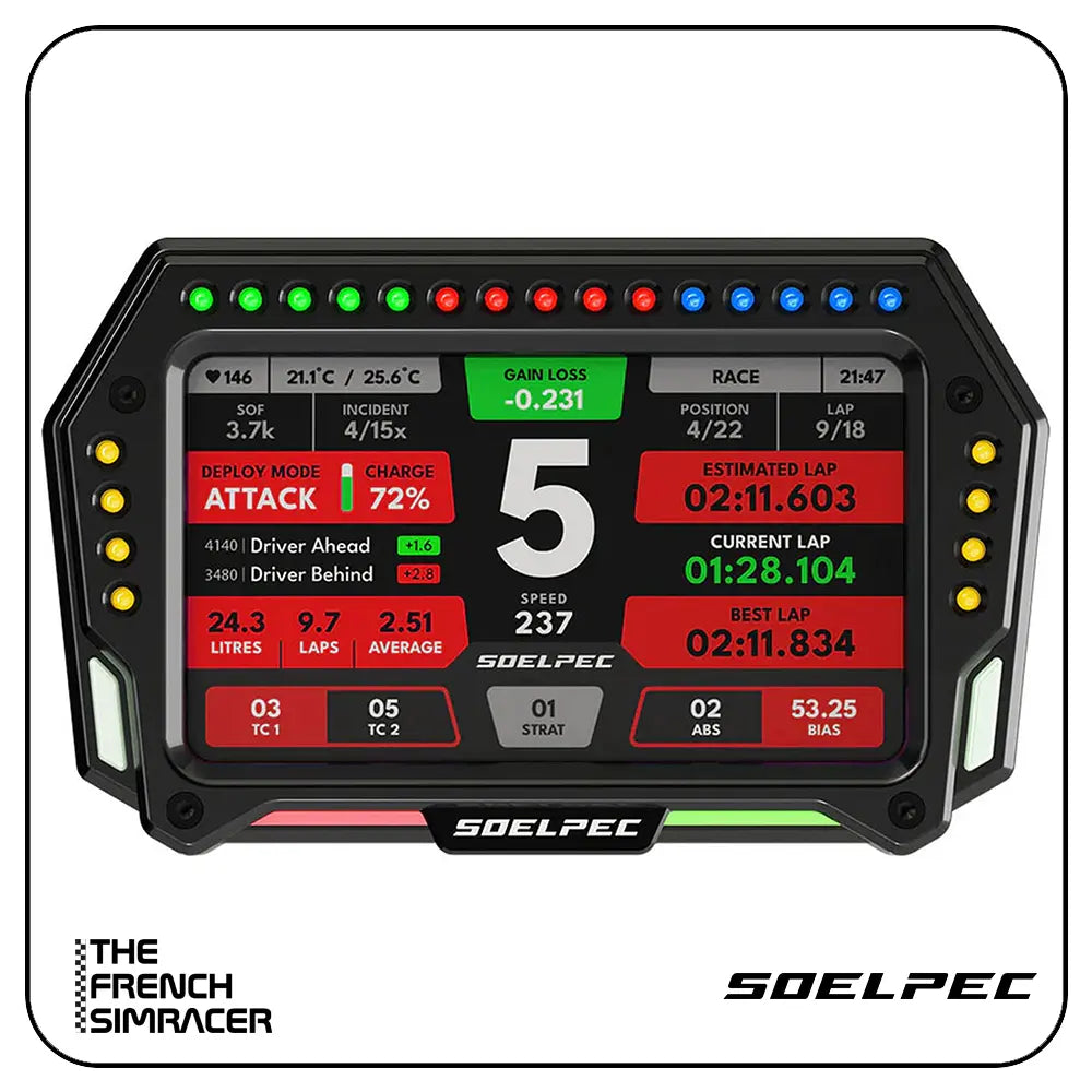 Soelpec XR-5 Racing Display - The French Simracer