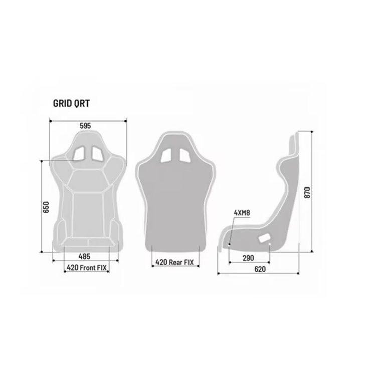 Sparco Grid Q – Siège Baquet FIA - The French Simracer