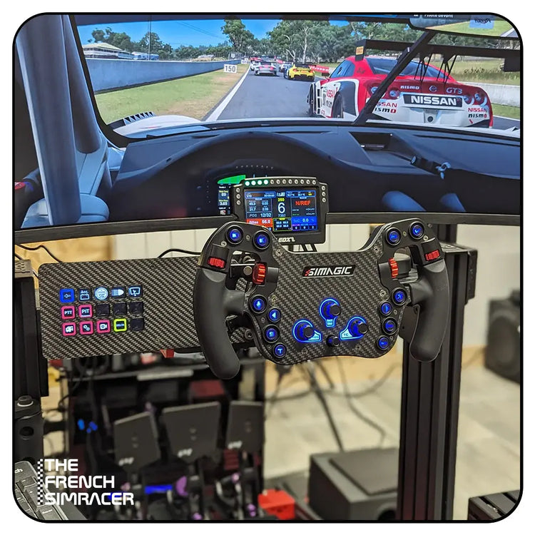 Support Stream Deck MK.2 pour base Simagic - The French Simracer