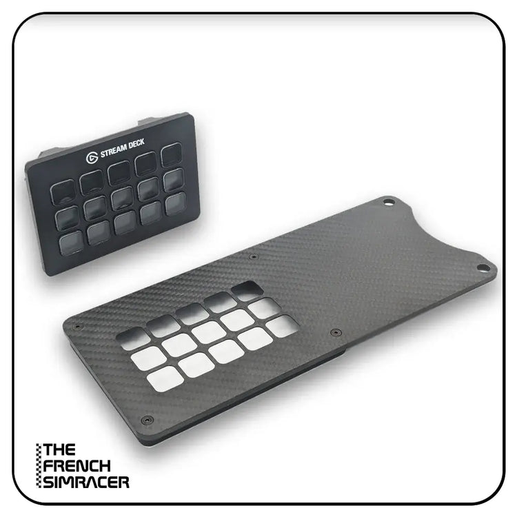 Support Stream Deck MK.2 pour base Simagic - The French Simracer