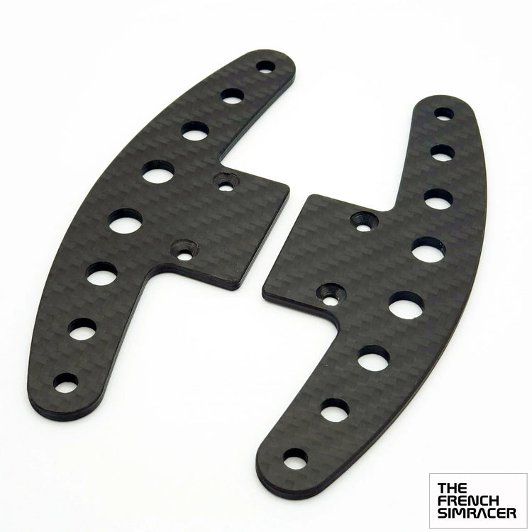 TFS - Carbon Paddle Mod pour Thrustmaster Sparco P310 et Ferrari 488 Challenge Wheels - The French Simracer
