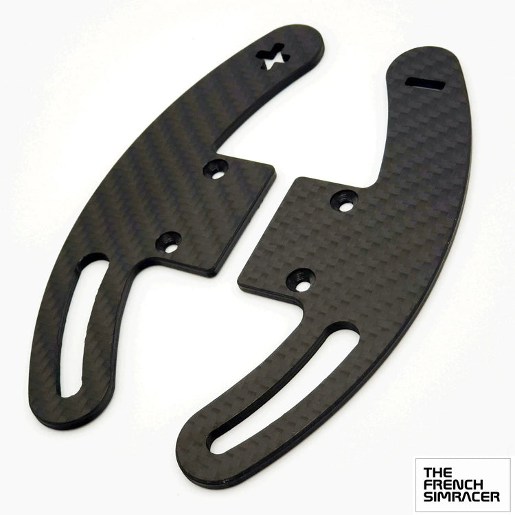 TFS - Carbon Paddle Mod pour Thrustmaster Sparco P310 et Ferrari 488 Challenge Wheels - The French Simracer