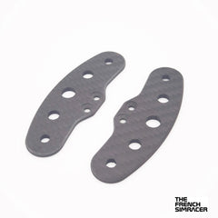 TFS - Carbon paddles 3mm TheFrenchSimracer