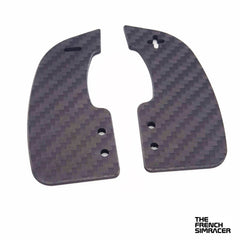 TFS - Carbon paddles 3mm TheFrenchSimracer