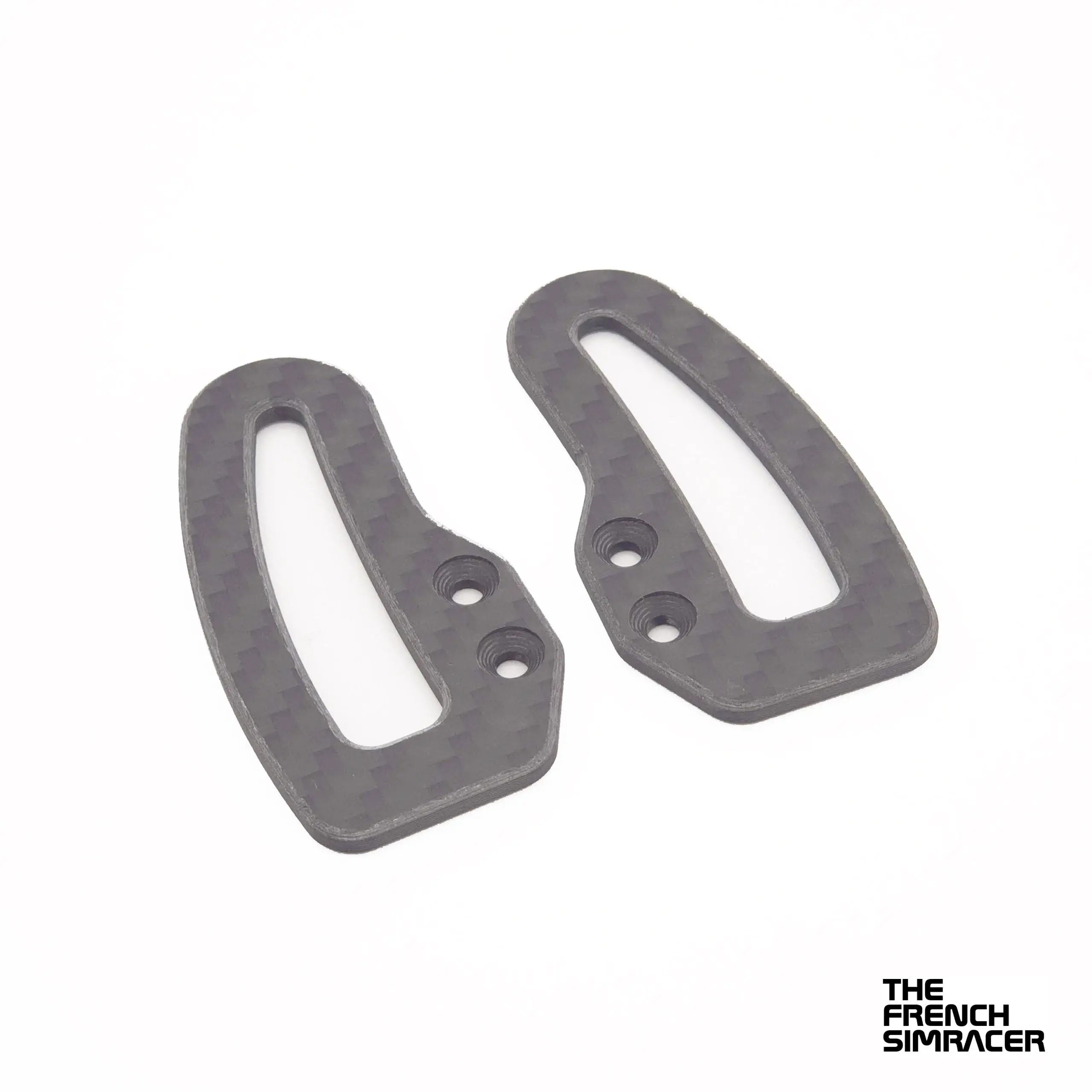 TFS - Carbon paddles 3mm TheFrenchSimracer