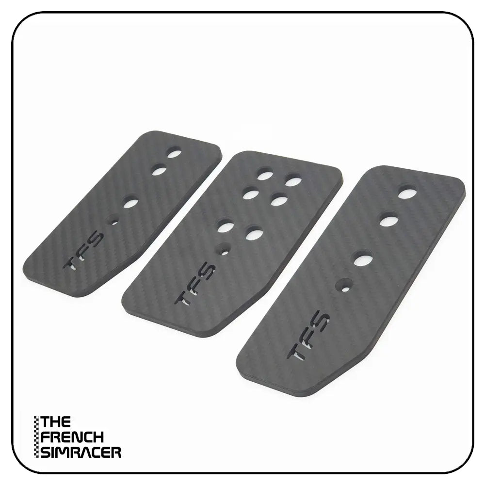 TFS - Carbon plate for Heusinkveld Sprint pedals TheFrenchSimracer Originals