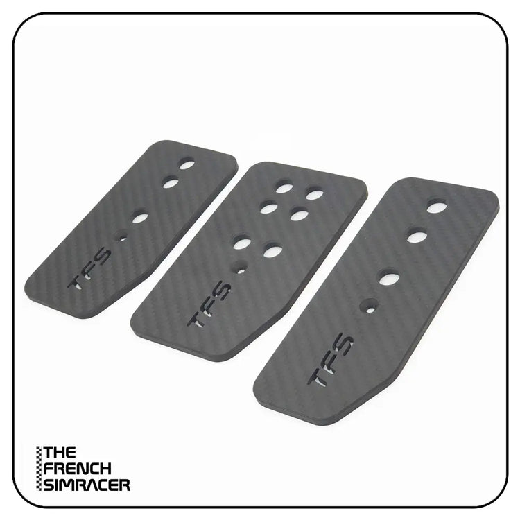 TFS - Carbon plate for Heusinkveld Sprint pedals - The French Simracer