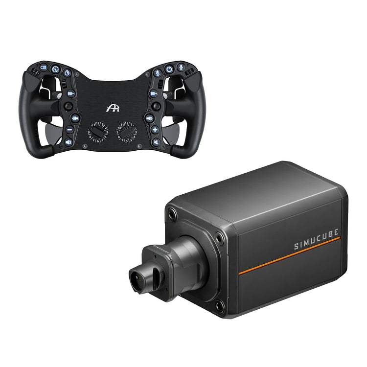 Pack Ascher Racing Pro Black Edition + Simucube 3