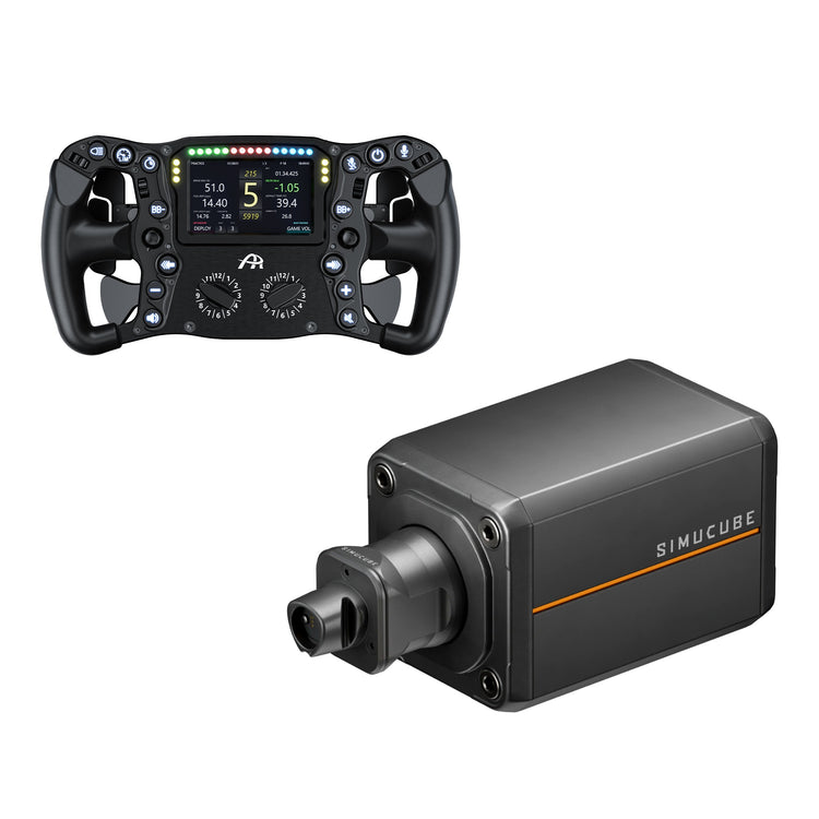 Pack Ascher Racing Ultimate Black Edition + Simucube 3