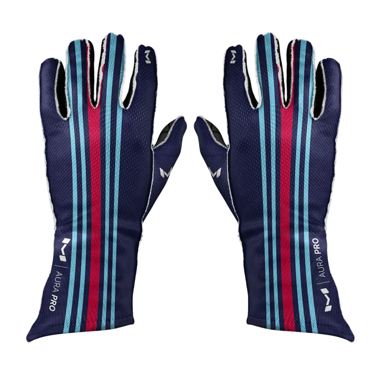 Aura Pro Neat Lines Gloves by Moradness - The French Simracer