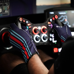 Aura Pro Neat Lines Gloves by Moradness - The French Simracer, view 2
