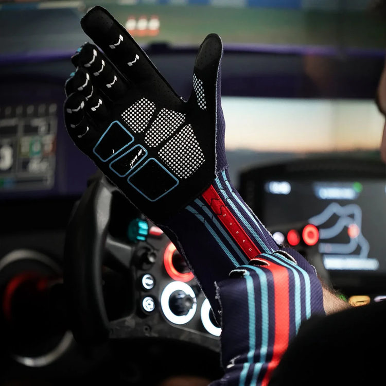 Aura Pro Neat Lines Gloves by Moradness - The French Simracer, view 3