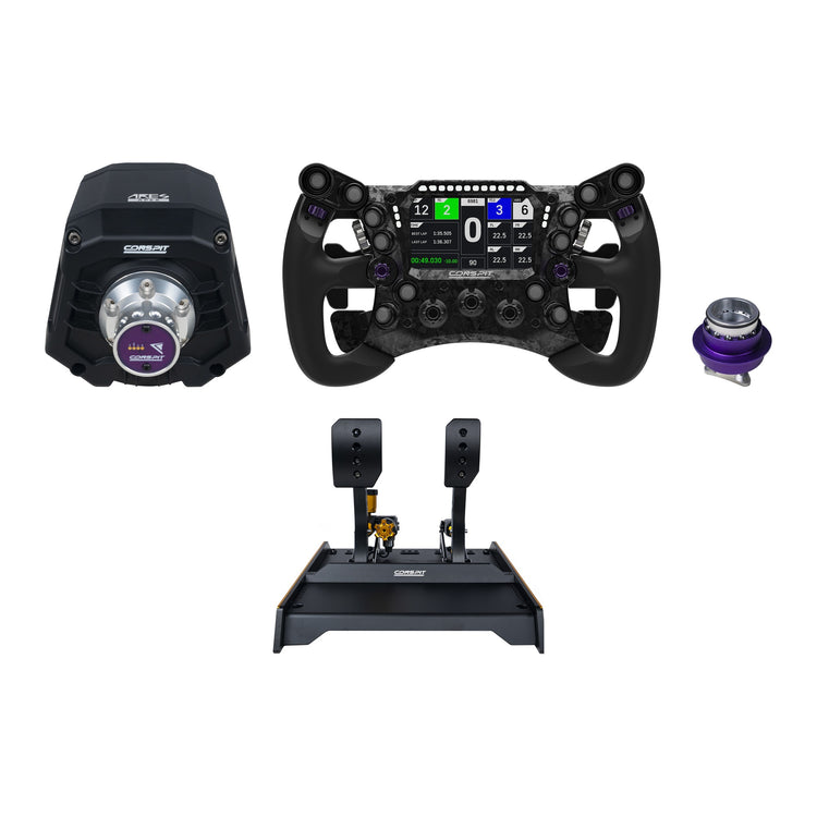 Conspit - Build your own bundle Ares CDR - Ares Apex 8Nm / 290GP Formula Wheel / CPP-Evo Hydraulic 2 Pedals
