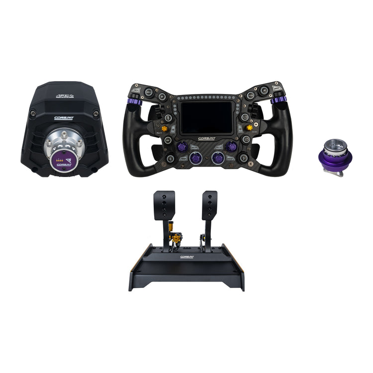 Conspit - Build your own bundle Ares CDR - Ares Apex 8Nm / MAX01 / CPP-Evo Hydraulic 2 Pedals