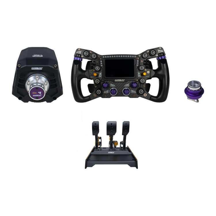 Conspit - Build your own bundle Ares CDR - Ares Apex 8Nm / MAX01 / CPP-Evo Hydraulic 3 Pedals