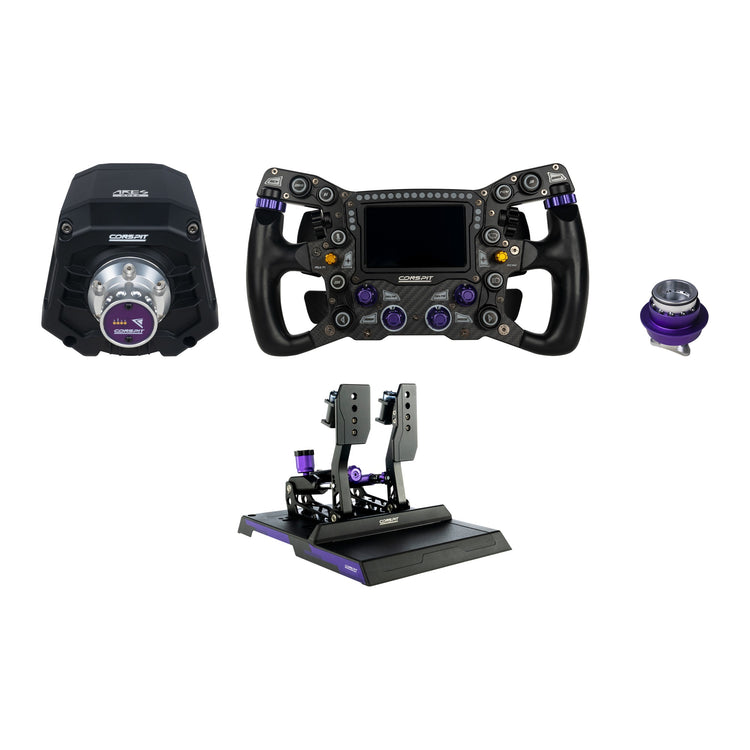 Conspit - Build your own bundle Ares CDR - Ares Apex 8Nm / MAX01 / CPP-Lite Hydraulic 2 Pedals