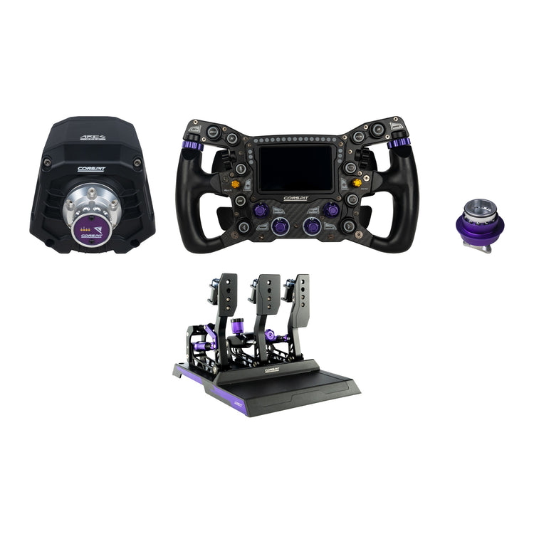 Conspit - Build your own bundle Ares CDR - Ares Apex 8Nm / MAX01 / CPP-Lite Hydraulic 3 Pedals