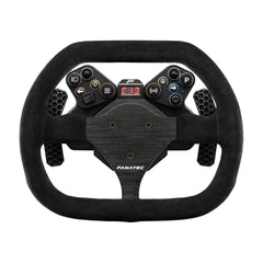 Fanatec CSL Universal Hub V2 + QR2 Lite côté volant avec une couronne Fanatec à méplats (couronne non incluse), vue 4