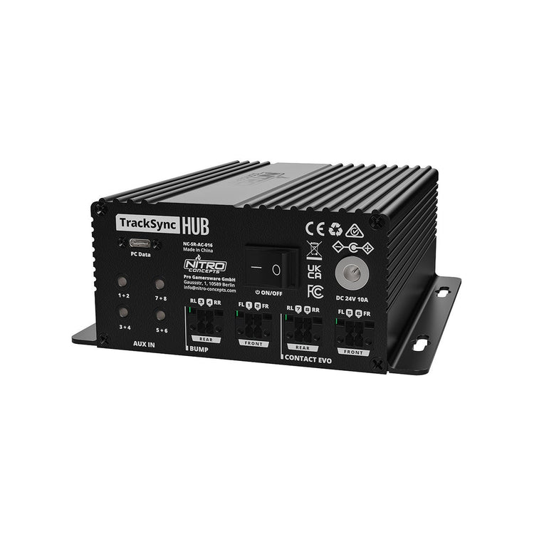Nitro Concepts TrackSync Hub – Hub haptique 8 canaux 240 W RMS, vue 5