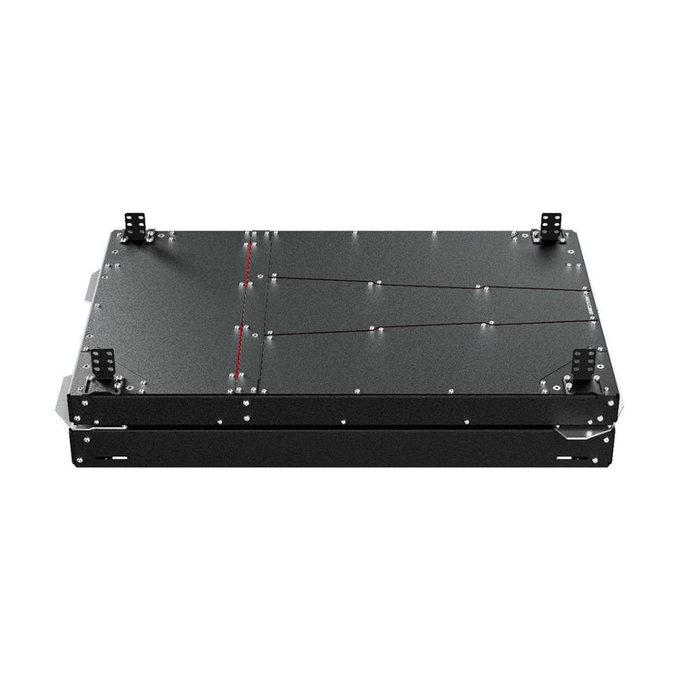 Qubic System QS-TP1 Traction Pro vue de face avec supports adaptateurs cockpit, vue 4