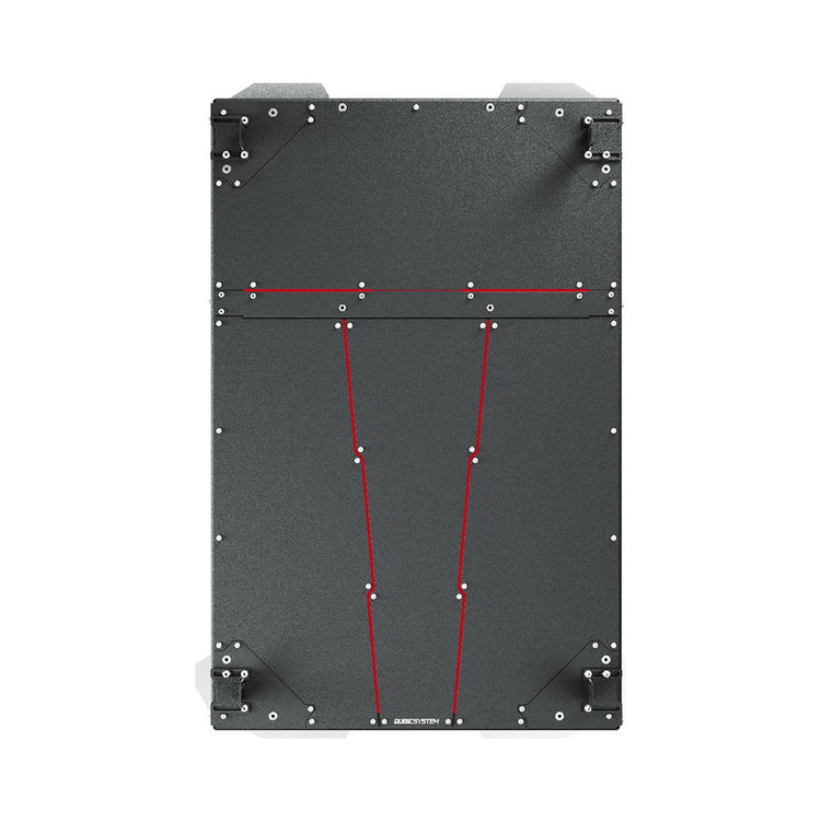 Qubic System QS-TP1 Traction Pro vue de dessus avec supports adaptateurs cockpit, vue 6