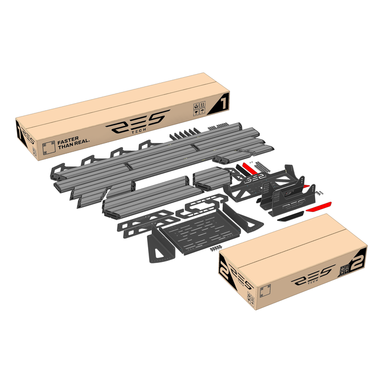Cockpit Res-Tech Smart – contenu des cartons