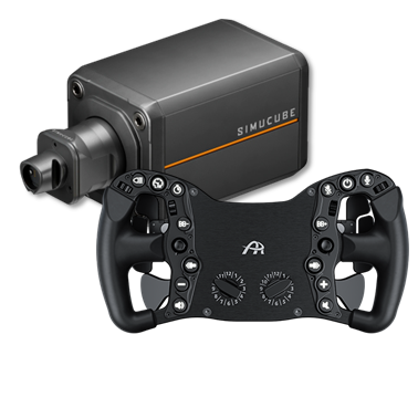 Pack Ascher Racing Pro Black Edition + Simucube 3, vue 2