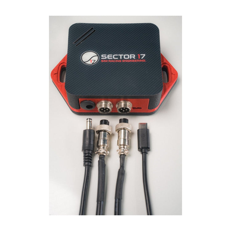 Sector17 WindSim V2 SimHub Wind Simulator, view 4 – red control box