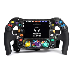 Volant simracing Sim-Lab Mercedes-AMG PETRONAS Formula One Team (2024) – vue de face