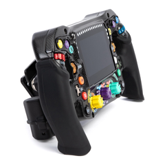 Volant simracing Sim-Lab Mercedes-AMG PETRONAS Formula One Team (2024) – vue de trois quarts