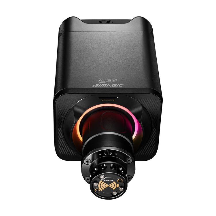 Base Direct Drive Simagic Alpha EVO Sport 9 Nm, vue de face
