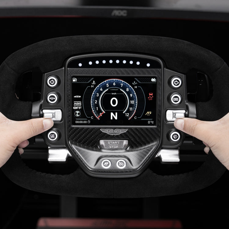 Volant Simagic Aston Martin Valkyrie – prise en main du volant