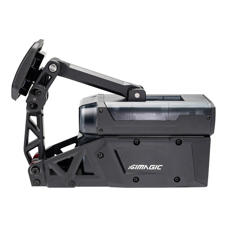 Pédale active Simagic P-Active – vue de profil côté droit