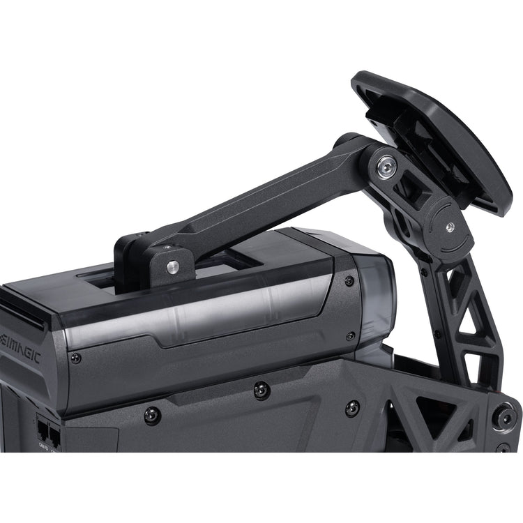 Pédale active Simagic P-Active – gros plan sur le bras oscillant