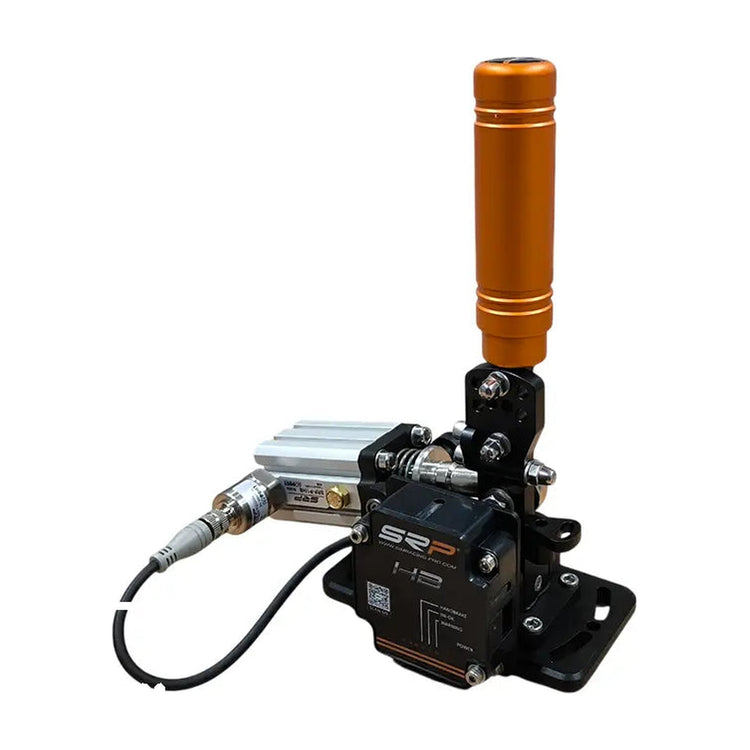 SRP® HB Sim Racing Handbrake – Black / Orange
