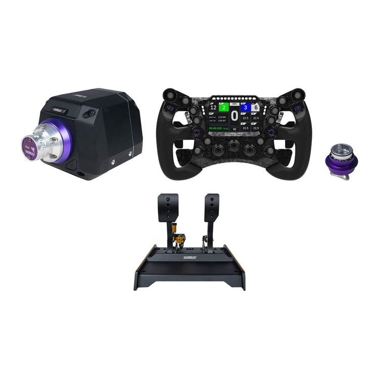 Conspit - Build your own bundle Ares CDR - Ares 12Nm / 290GP Formula Wheel / CPP-Evo Hydraulic 2 Pedals
