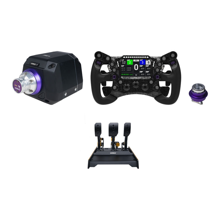 Conspit - Build your own bundle Ares CDR - Ares 12Nm / 290GP Formula Wheel / CPP-Evo Hydraulic 3 Pedals