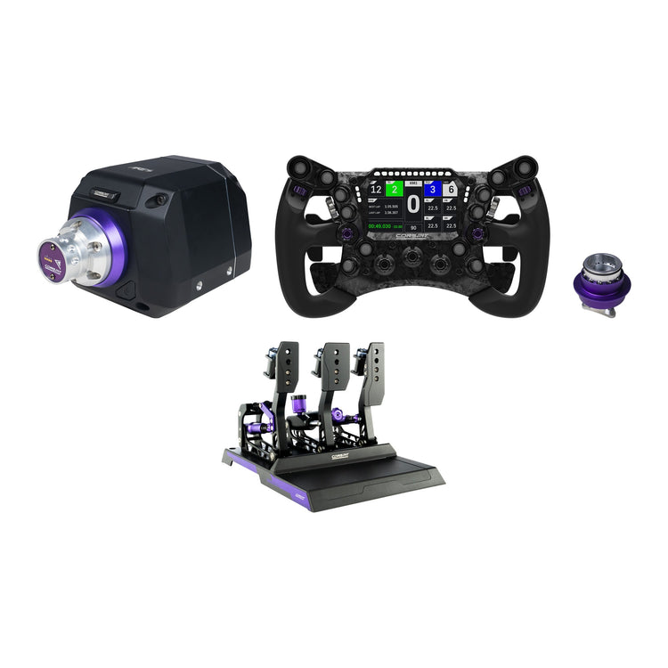 Conspit - Build your own bundle Ares CDR - Ares 12Nm / 290GP Formula Wheel / CPP-Lite Hydraulic 3 Pedals