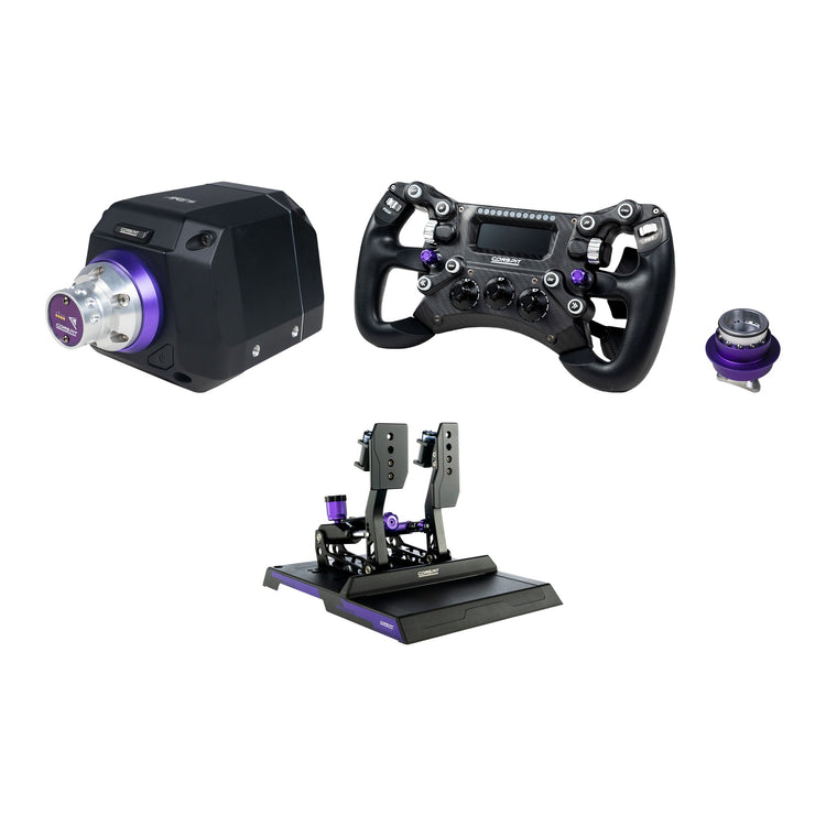 Conspit - Build your own bundle Ares CDR - Ares 12Nm / 300 GT Steering Wheel / CPP-Lite Hydraulic 2 Pedals