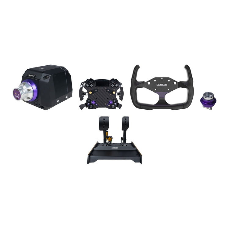Conspit - Build your own bundle Ares CDR - Ares 12Nm / H.AO Hub + CX295 / CPP-Evo Hydraulic 2 Pedals