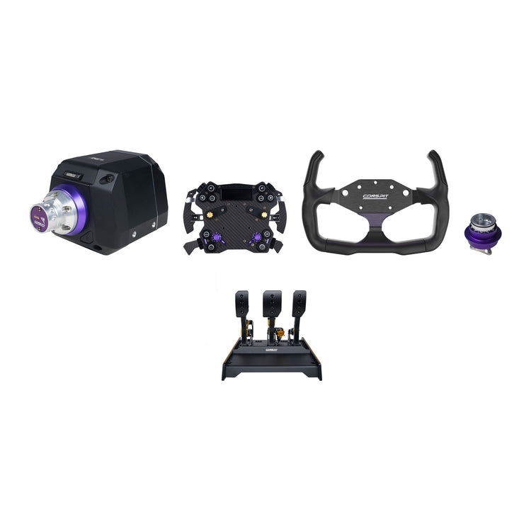 Conspit - Build your own bundle Ares CDR - Ares 12Nm / H.AO Hub + CX295 / CPP-Evo Hydraulic 3 Pedals