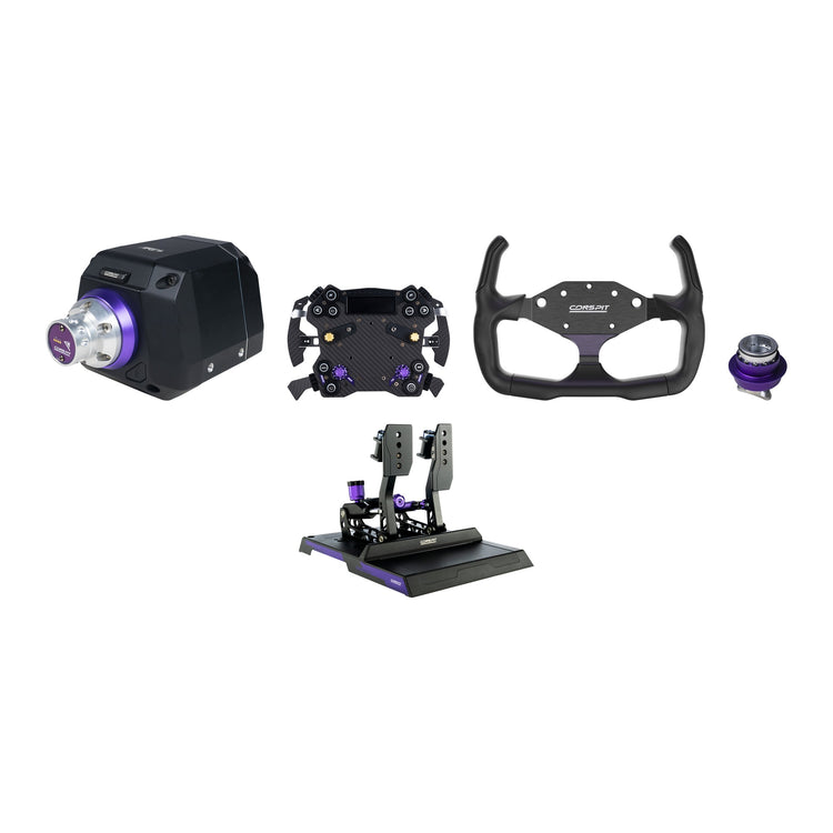 Conspit - Build your own bundle Ares CDR - Ares 12Nm / H.AO Hub + CX295 / CPP-Lite Hydraulic 2 Pedals