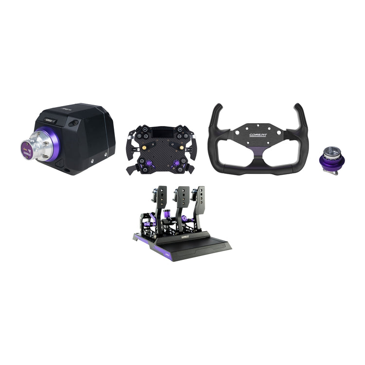 Conspit - Build your own bundle Ares CDR - Ares 12Nm / H.AO Hub + CX295 / CPP-Lite Hydraulic 3 Pedals