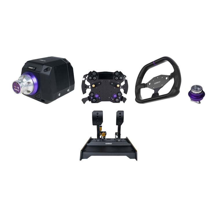 Conspit - Build your own bundle Ares CDR - Ares 12Nm / H.AO Hub + DX320 / CPP-Evo Hydraulic 2 Pedals