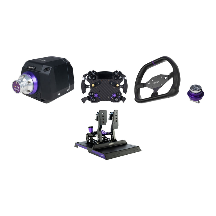 Conspit - Build your own bundle Ares CDR - Ares 12Nm / H.AO Hub + DX320 / CPP-Lite Hydraulic 2 Pedals