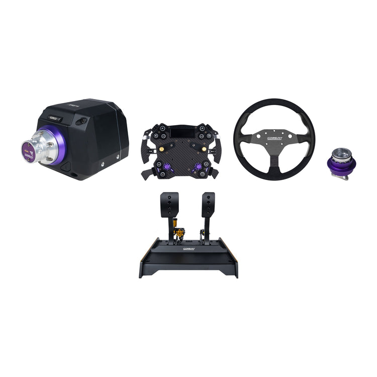 Conspit - Build your own bundle Ares CDR - Ares 12Nm / H.AO Hub + RX320 / CPP-Evo Hydraulic 2 Pedals