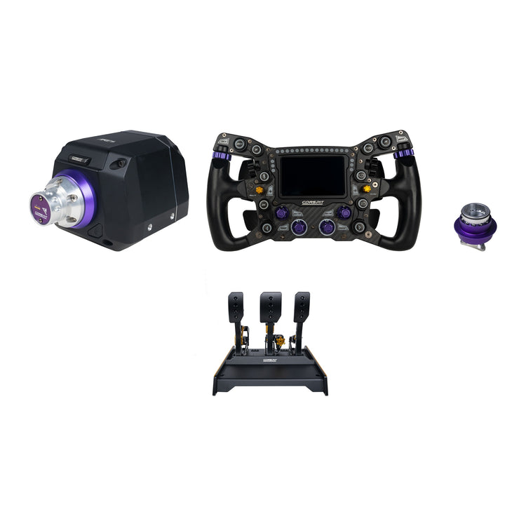 Conspit - Build your own bundle Ares CDR - Ares 12Nm / MAX01 / CPP-Evo Hydraulic 3 Pedals