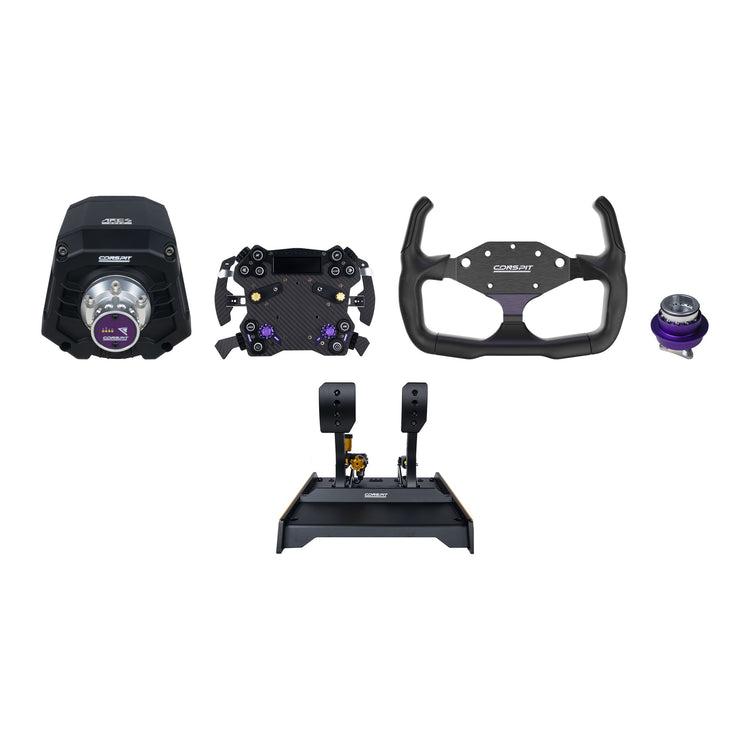 Conspit - Build your own bundle Ares CDR - Ares Apex 8Nm / H.AO Hub + CX295 / CPP-Evo Hydraulic 2 Pedals